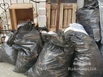 Вывезти 15 мусорных мешков